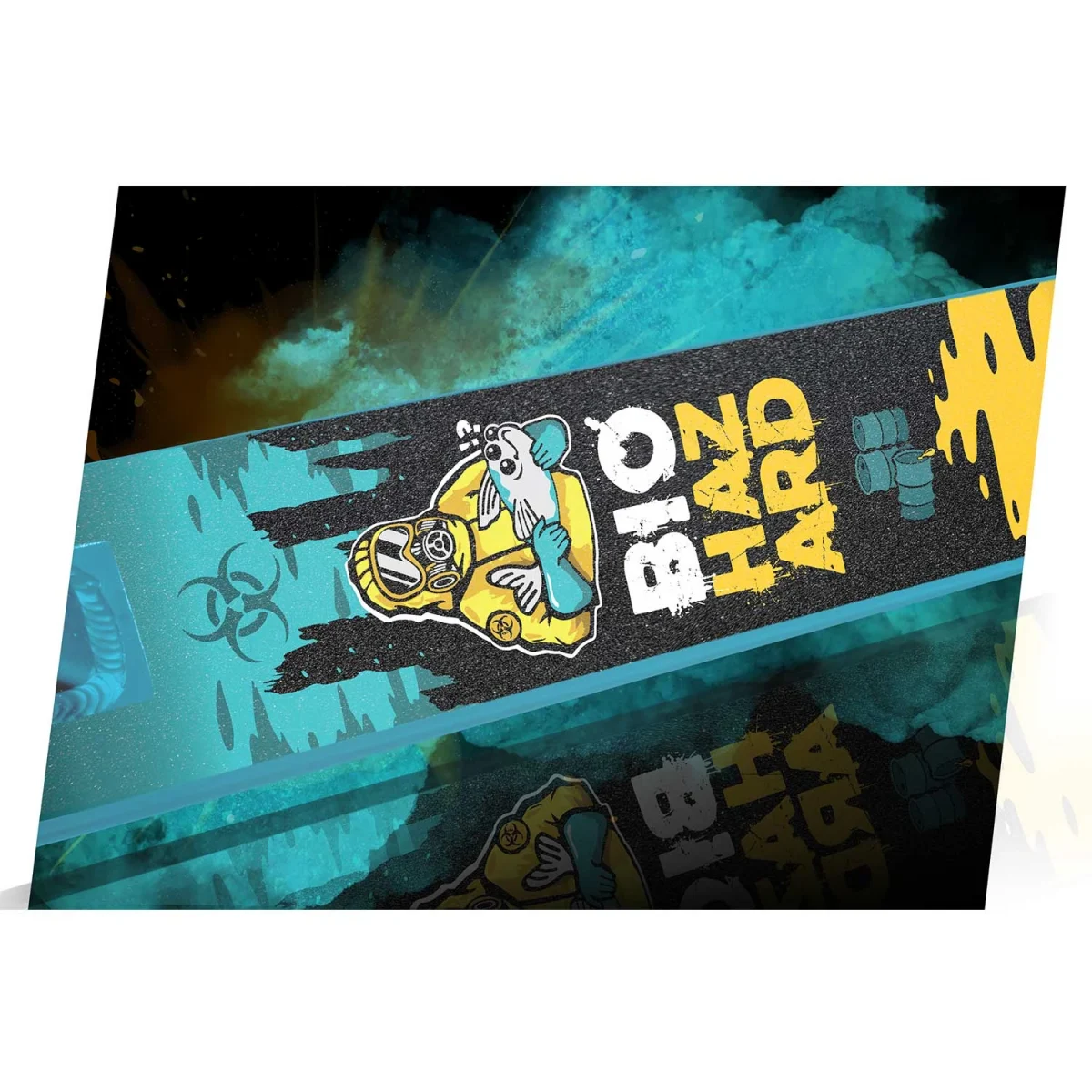 Яскравий і надійний трюковий самокат бірюзовий SOKE GO! - Зображення 3