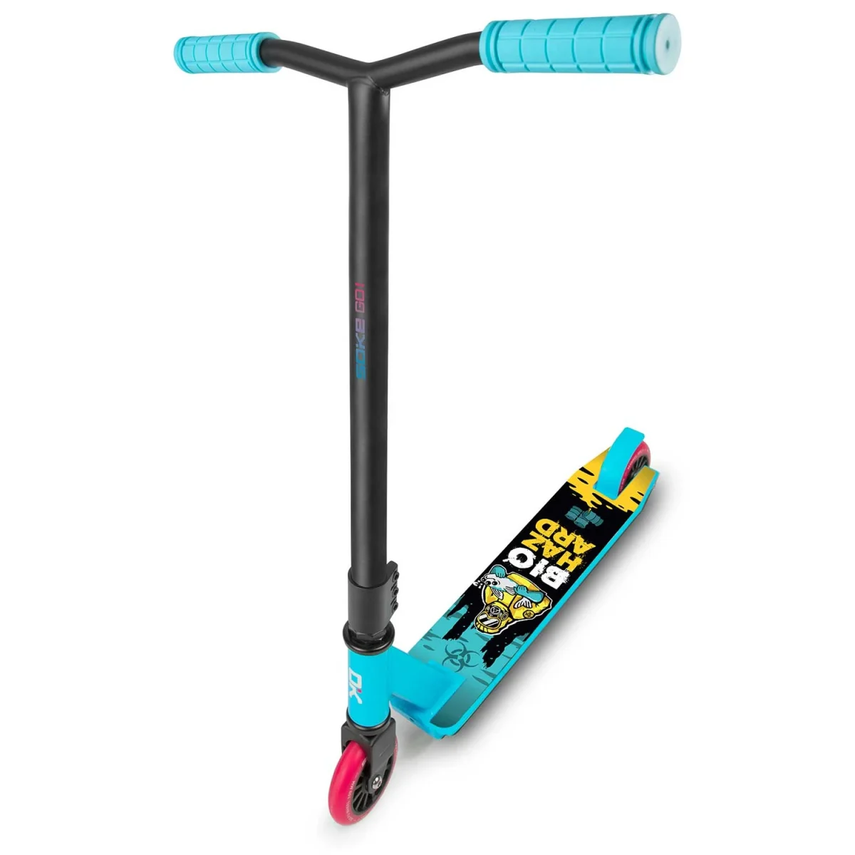 Яскравий і надійний трюковий самокат бірюзовий SOKE GO! - Зображення 13