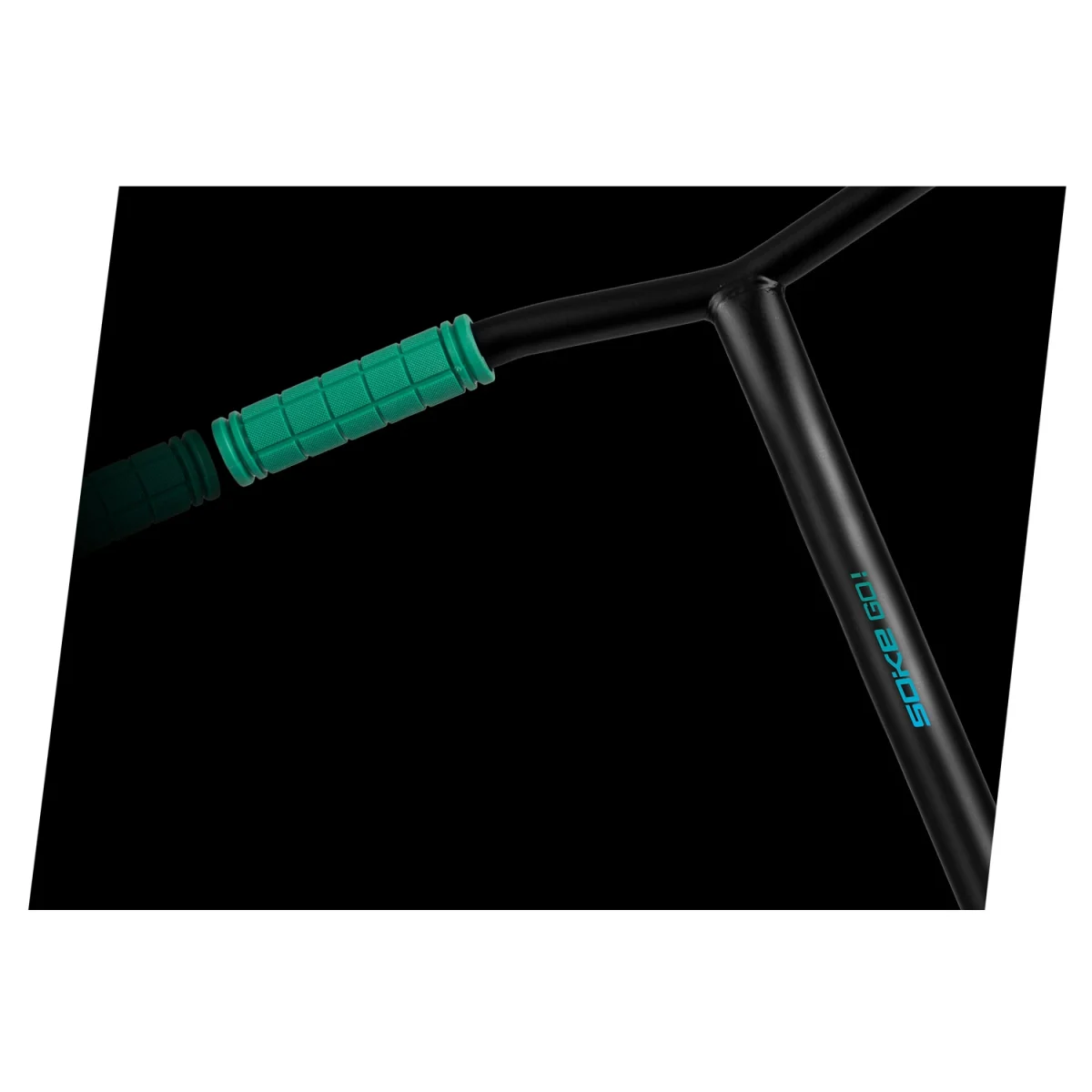 Самокат трюковий зелено-блакитний SOKE GO! для активного відпочинку - Зображення 13