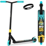 Трюковий самокат жовто-блакитний SOKE GO! – яскравий та швидкий для активних трюків