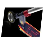 Трюковий самокат SOKE PRO темно-синьо-червоного кольору для екстремальних трюків - Зображення 2