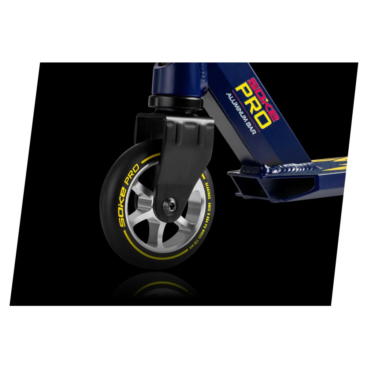 Трюковий самокат SOKE PRO темно-синьо-червоний – для вражаючих трюків і швидких заїздів - Зображення 5