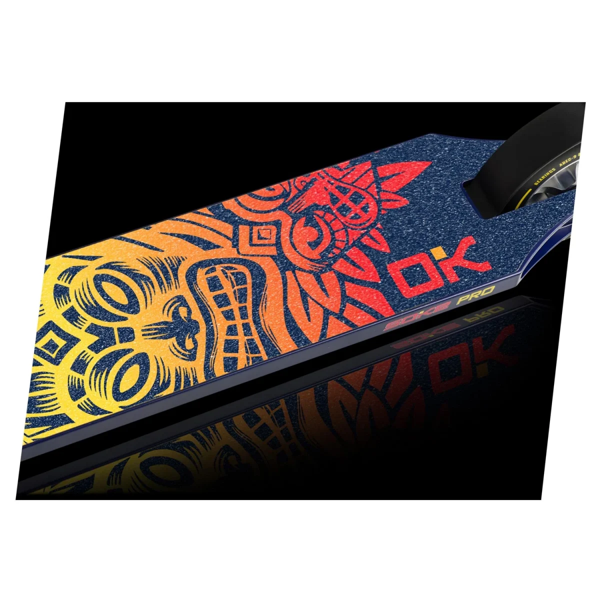 Трюковий самокат SOKE PRO темно-синьо-червоний – для вражаючих трюків і швидких заїздів - Зображення 3