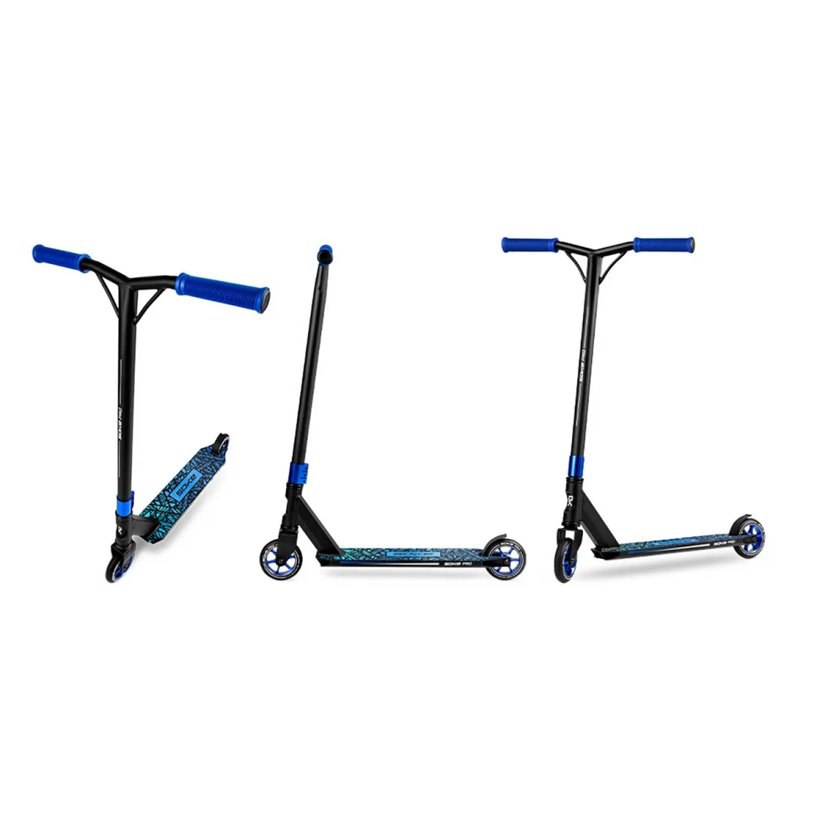 Трюковий самокат SOKE PRO синій для екстремальних трюків - Зображення 13