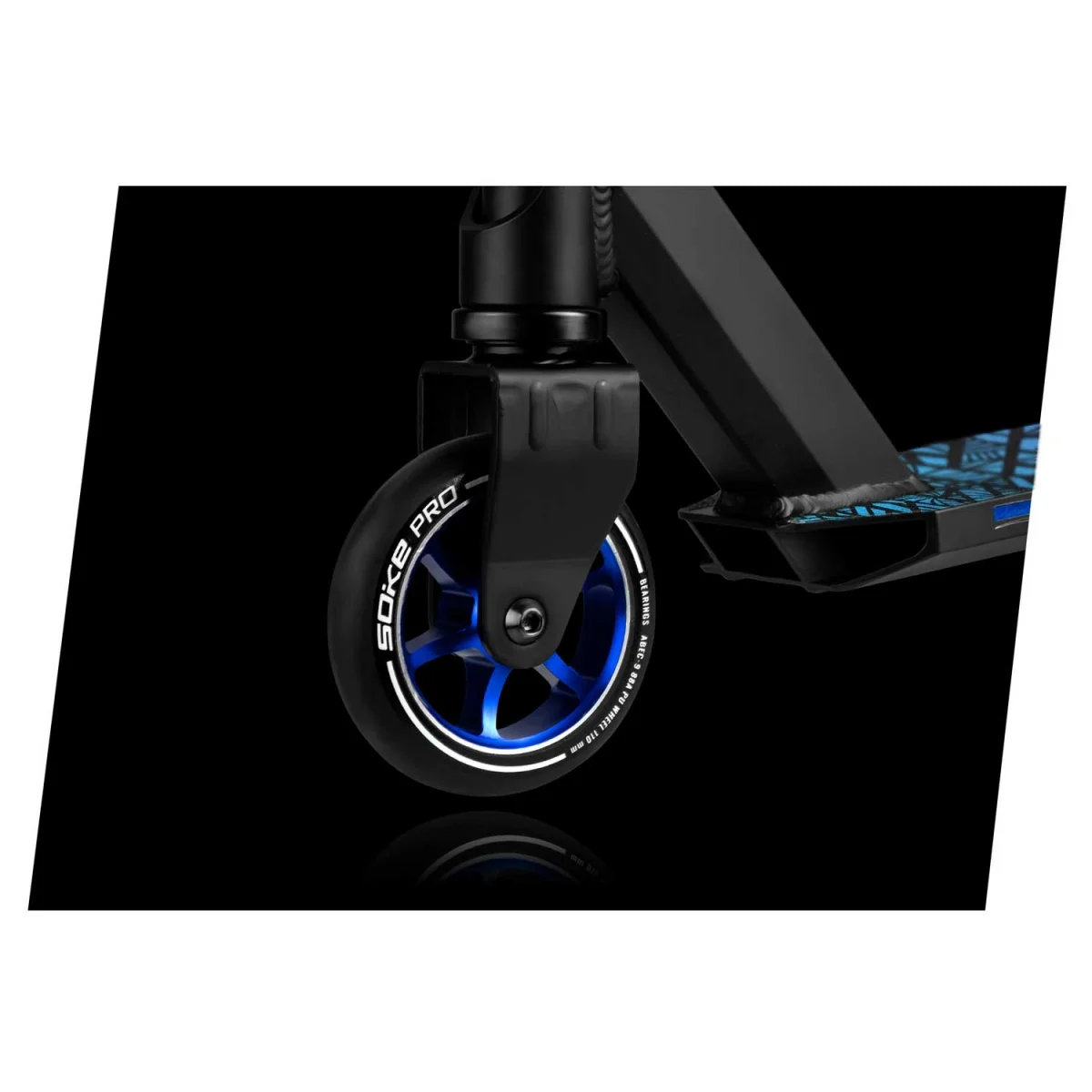 Трюковий самокат SOKE PRO синій для екстремальних трюків - Зображення 5