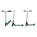 Трюковий самокат SOKE PRO сріблясто-бірюзовий для активних трюків - Зображення 12