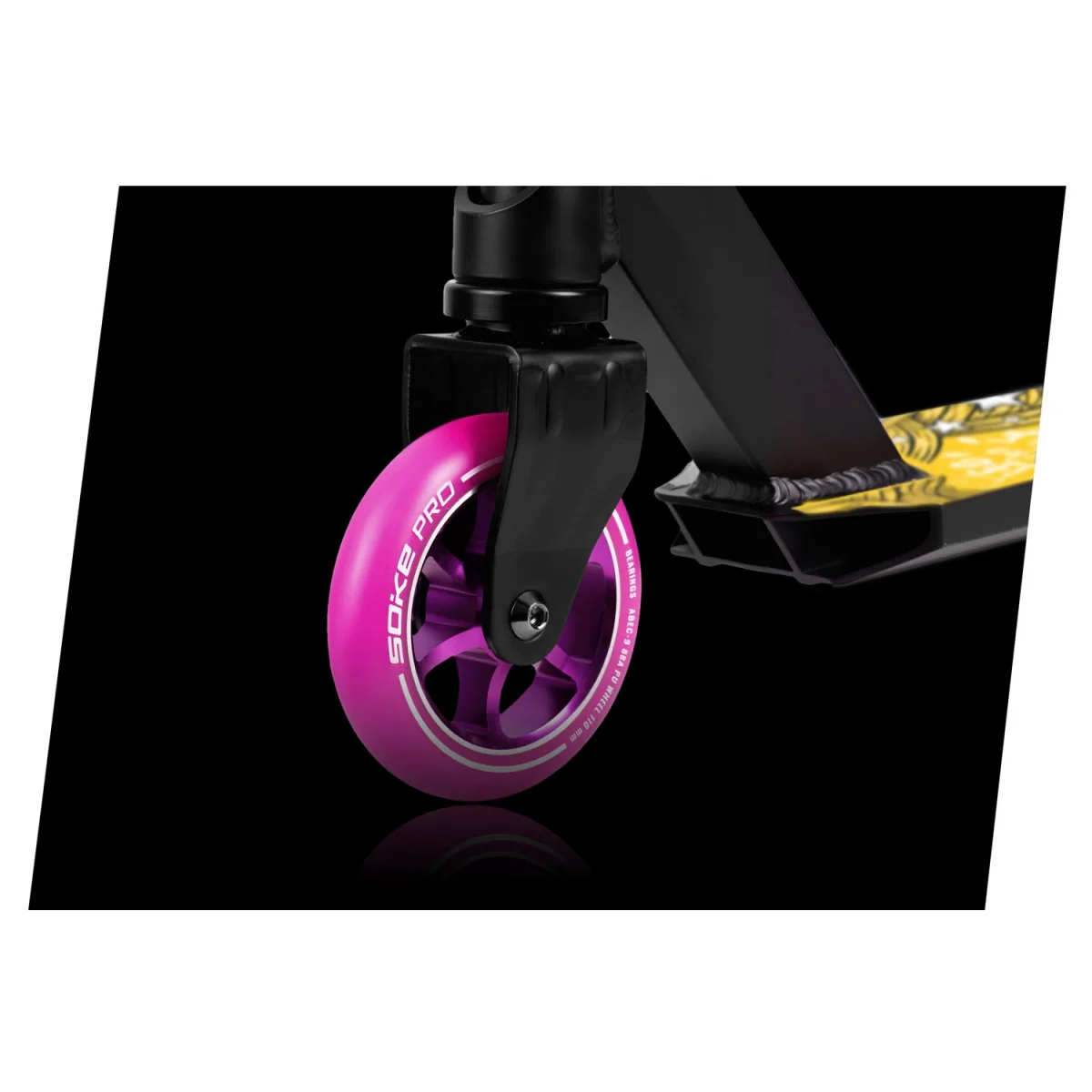 Трюковий самокат SOKE PRO різнокольоровий для активного катання - Зображення 5