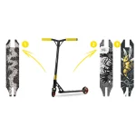 Трюковий самокат SOKE XTR чорно-жовтий для захоплюючих трюків - Зображення 14