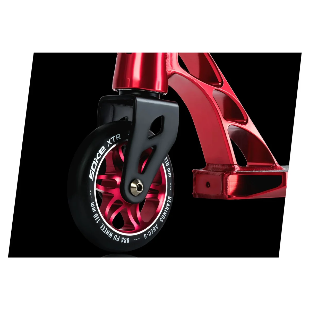 Трюковий самокат SOKE XTR червоний для сміливих трюків - Зображення 5