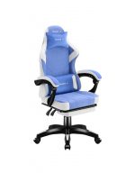 Обертове крісло Huzaro Force 3.7 синє_комфорт та стиль для тривалих ігор