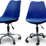 Комфортне і стильне офісне крісло Chiccot синього кольору для сучасного інтер'єру