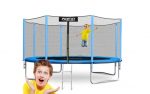 Батут Neo-Sport 312 см із Зовнішньою Сіткою + Драбинка - Сімейні Розваги та Безпека