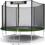 Батут Zipro із Зовнішньою Сіткою Jump PRO 8FT 252 см + Драбинка - Надійний Батут для Активного Відпочинку