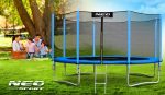 Батут із зовнішньою сіткою та драбиною Neo-Sport 374 см - Зображення 3