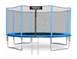 Батут із зовнішньою сіткою та драбиною Neo-Sport 374 см - Зображення 2