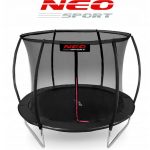 Батут з внутрішньою сіткою та драбиною Neo-Sport Premium 252 см