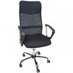 Чорне офісне крісло Xenos Prestige – стиль і надійність