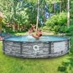 Просторий басейн з насосом AVENLI STONY Frame Plus Round Pool 366x76 см - Зображення 3