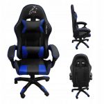 Геймерське крісло Velaco ZING-B-BL-BU для комфорту