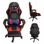 Геймерське крісло Velaco ZING-A-BL-RD – стиль і зручність для геймерів