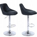 Барний стілець VELACO 106 см XENA02-BL-CH – комфортний і стильний