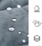 Барний стілець VELACO 115 см RAFA03-BL-BL – елегантний і зручний - Зображення 9