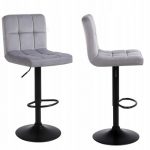 Барний стілець VELACO 115 см RAFA03-GR-BL – елегантний і зручний