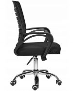 Комфортне і сучасне офісне крісло LUGANO ARNO BLACK для продуктивності - Зображення 4