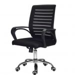 Комфортне і сучасне офісне крісло LUGANO ARNO BLACK для продуктивності