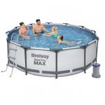 Каркасний басейн Bestway Steel Pro Max 366x100 см 56418 з фільтром і драбиною - Зображення 2