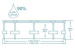 Каркасний басейн Bestway Steel Pro 305x76 см 56677 для сім'ї - Зображення 5