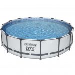 Каркасний басейн Bestway 56488 457x107 см з фільтром і драбиною - Зображення 5