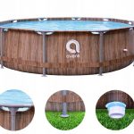 Зручний каркасний басейн з насосом AVENLI PICO 305x76 см