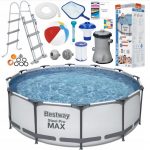 Міцний і зручний каркасний басейн BESTWAY 56418 Steel PRO-MAX 366x100 см