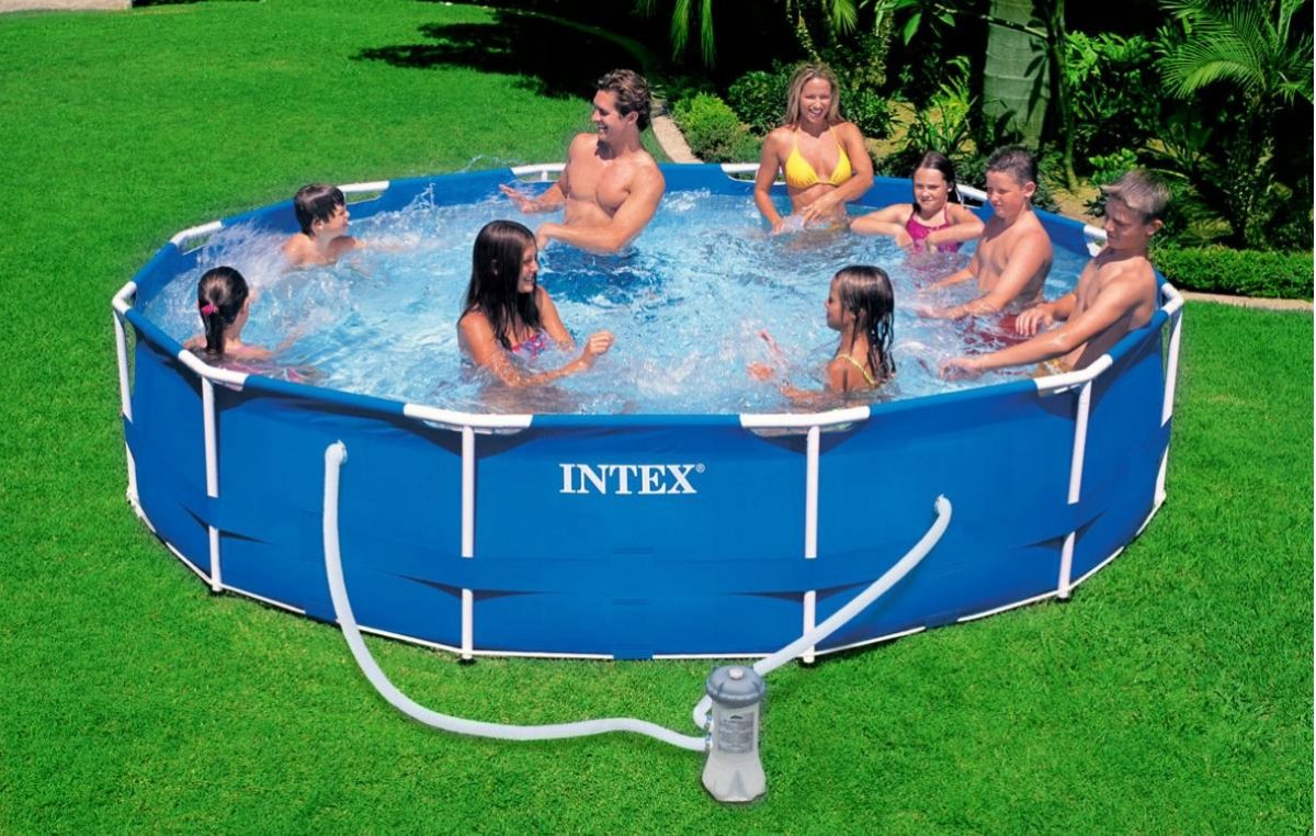 Каркасний басейн Intex 28212 366x76 см з насосом - Зображення 2