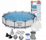 Каркасний басейн + фільтрувальний насос Bestway 366x76 см