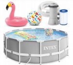Каркасний басейн Intex 26712 366x76 см з насосом та іграшками