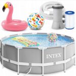 Каркасний басейн Intex 26712 366x76 см з насосом та іграшками