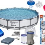 Каркасний басейн BESTWAY 56416 PRO-MAX 366x76 см для дачі