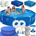 Надійний каркасний басейн AVENLI 19in1 Garden Pool Frames 366x76 см