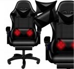 Геймерське крісло Memphis: чорна екошкіра для максимального комфорту - Зображення 2