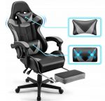 Геймерське крісло MatMay GAMING з підставкою для ніг - Зображення 6