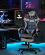 Геймерське крісло MatMay GAMING з підставкою для ніг - Зображення 8