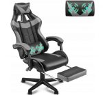 Геймерське крісло MatMay GAMING з підставкою для ніг