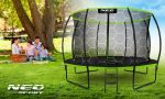 Батут Neo-Sport Premium 374 см з Внутрішньою Захисною Сіткою - Безпечні Стрибки - Зображення 3