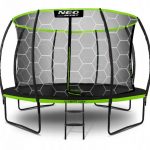Батут Neo-Sport Premium 374 см з Внутрішньою Захисною Сіткою - Безпечні Стрибки