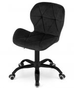 Офісне крісло Muf-Art чорний оксамит – зручний та стильний вибір для вашого офісу - Зображення 7