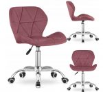 Яскравий і зручний письмовий стілець Muf-Art DORM рожевий