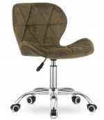 Комфортний офісний стілець Muf-Art DORM класичного стилю в коричневому кольорі - Зображення 3