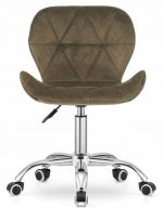 Комфортний офісний стілець Muf-Art DORM класичного стилю в коричневому кольорі - Зображення 2